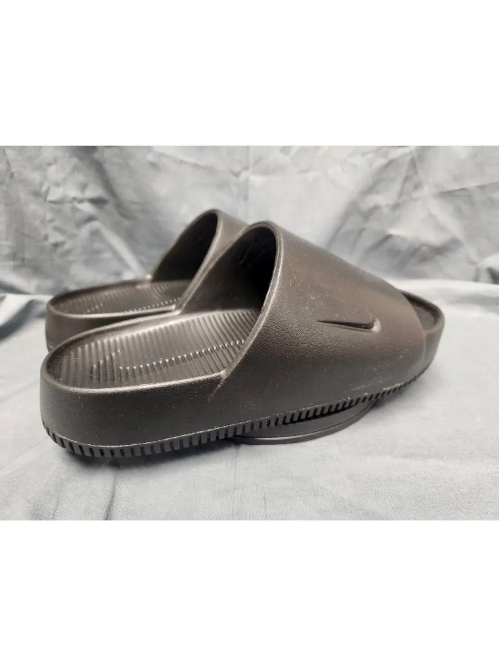 Nike Calm Slide Triple Black FD4116 001 Men's Size 9 NEW w/TAGS NO BOX!